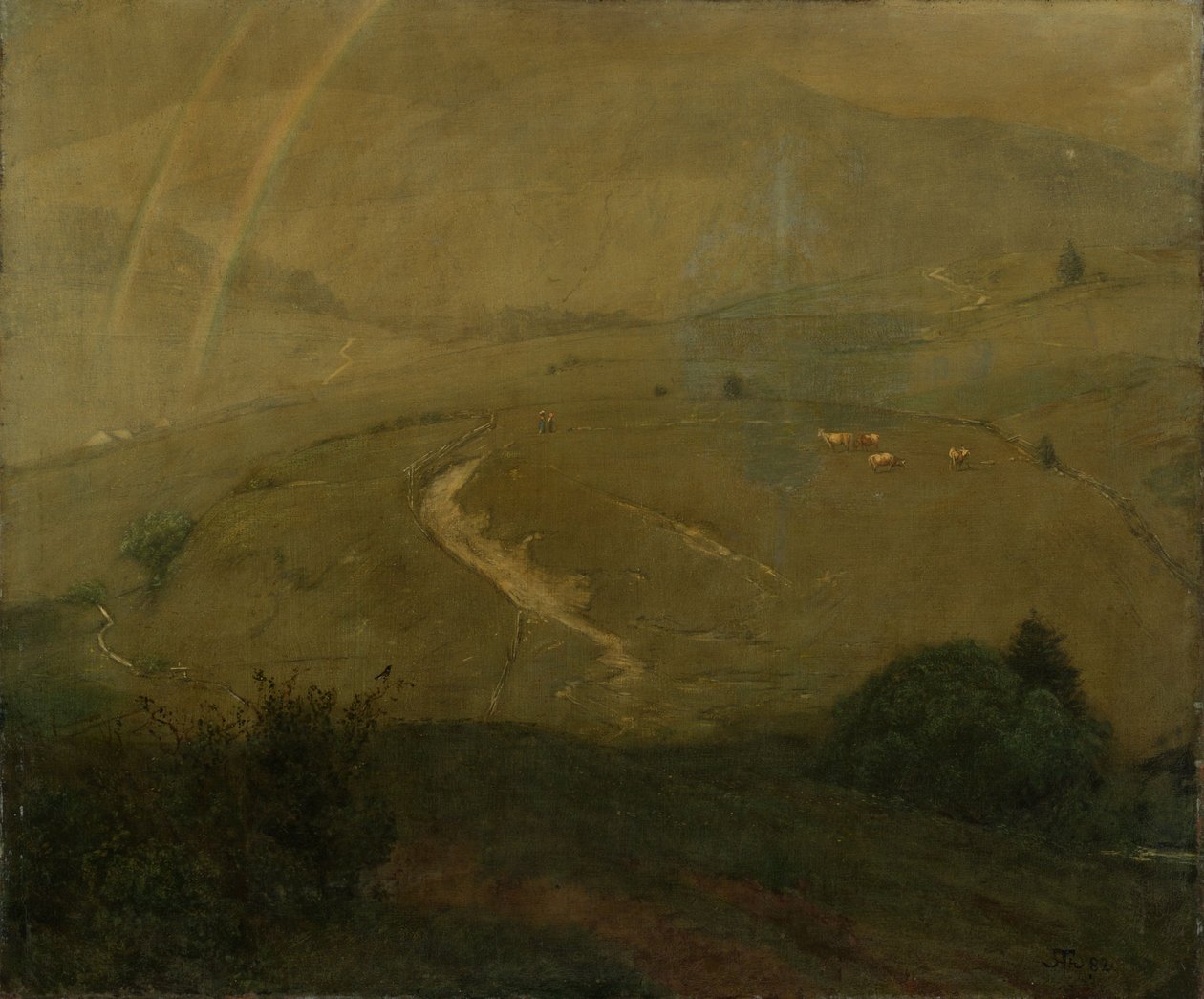 Rain in the Black Forest by Hans Thoma