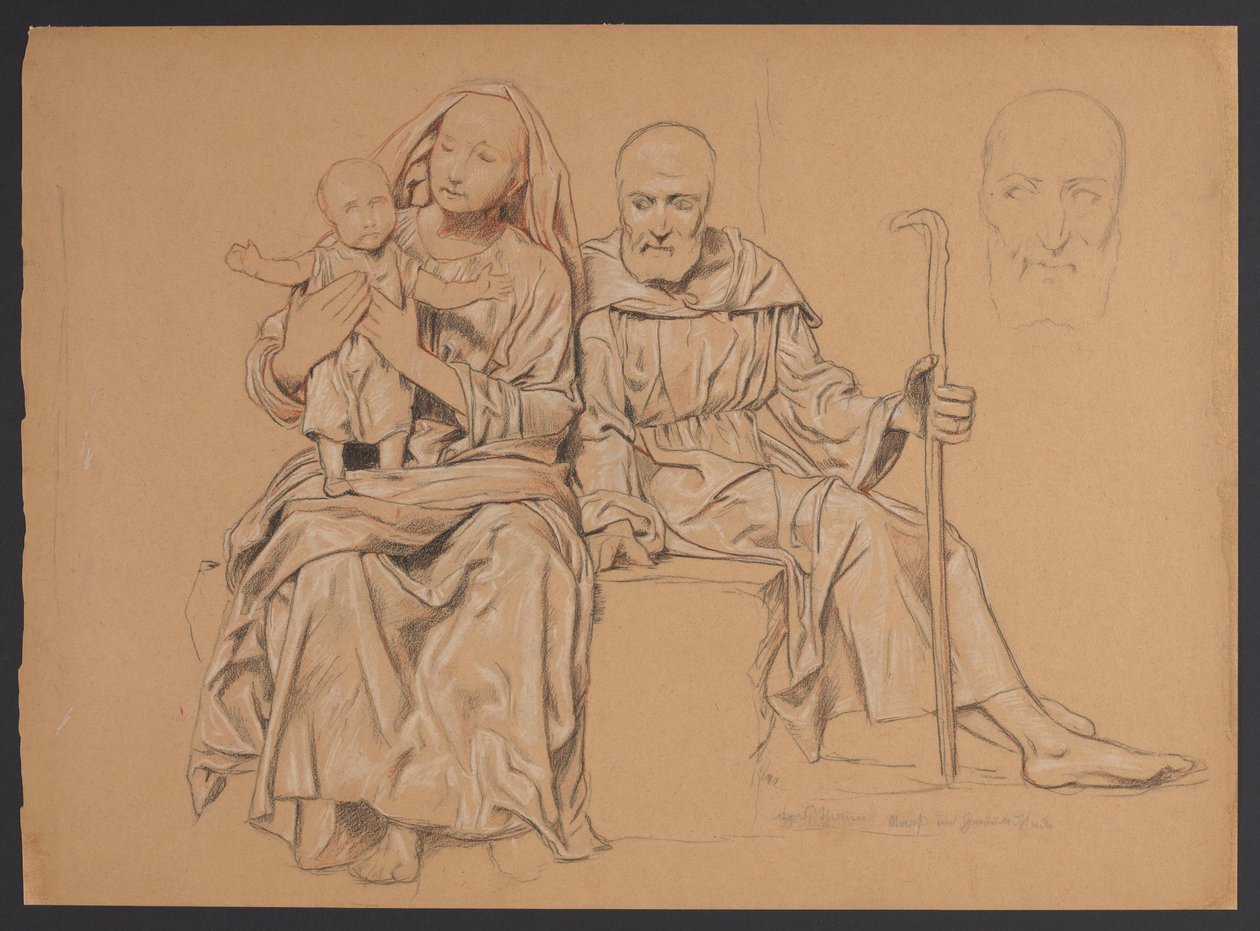 Holy Family, with Repetition of St. Joseph