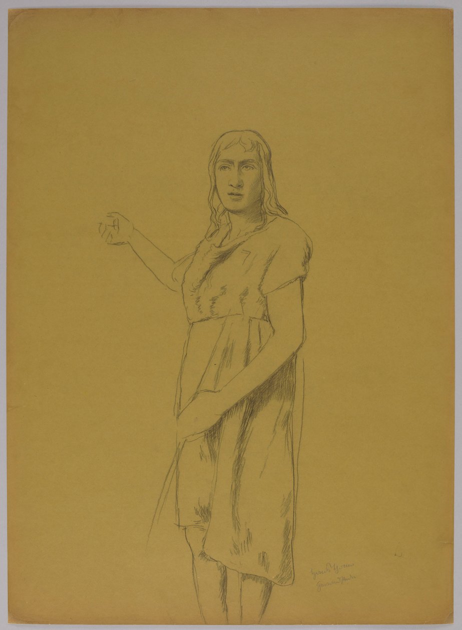 Saint John the Baptist by Hans Thoma