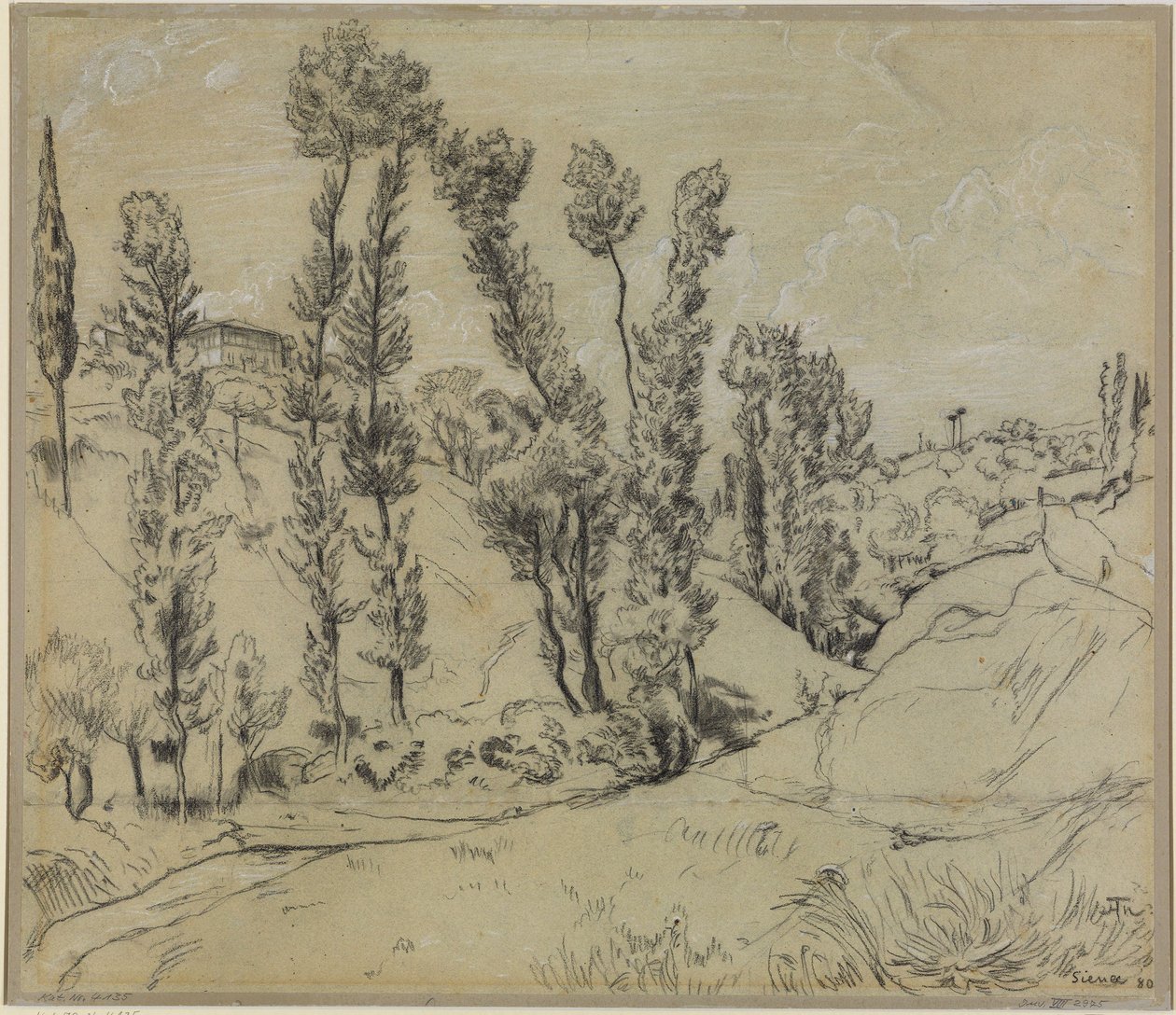 Valley near Siena by Hans Thoma