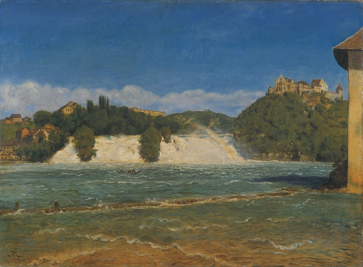 The Rhine Falls of Schaffhausen by Hans Thoma