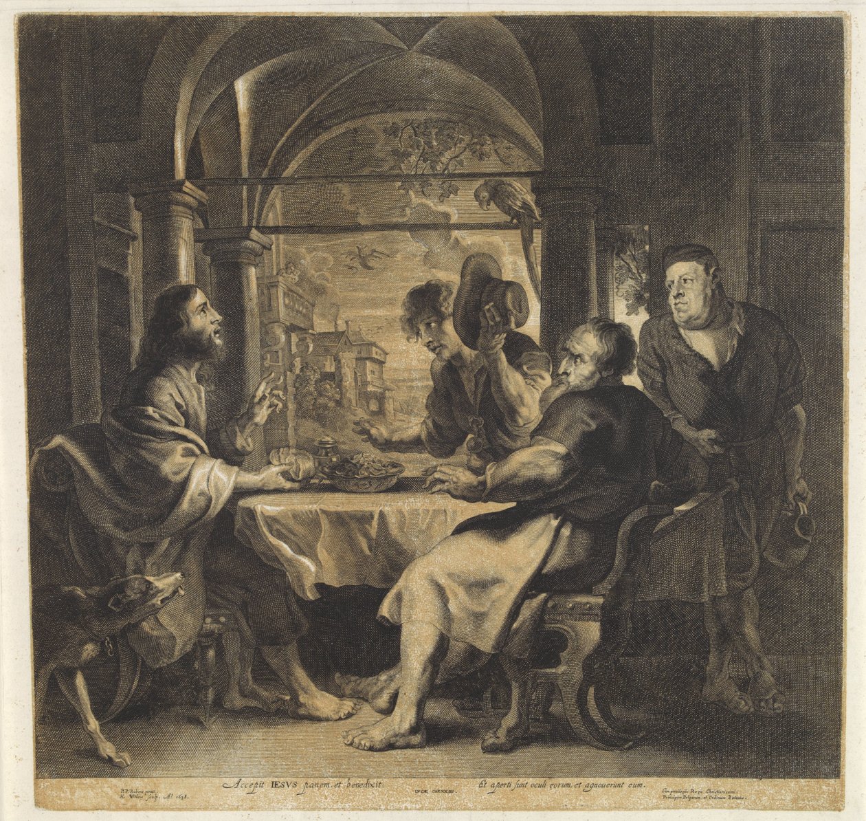 Supper at Emmaus by Hans Witdoeck