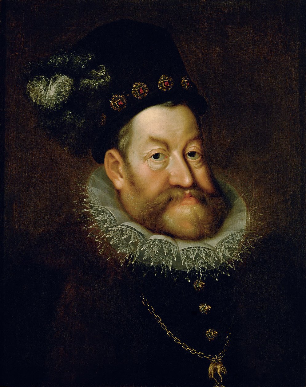 Portrait of Emperor Rudolf II by Hans von Aachen