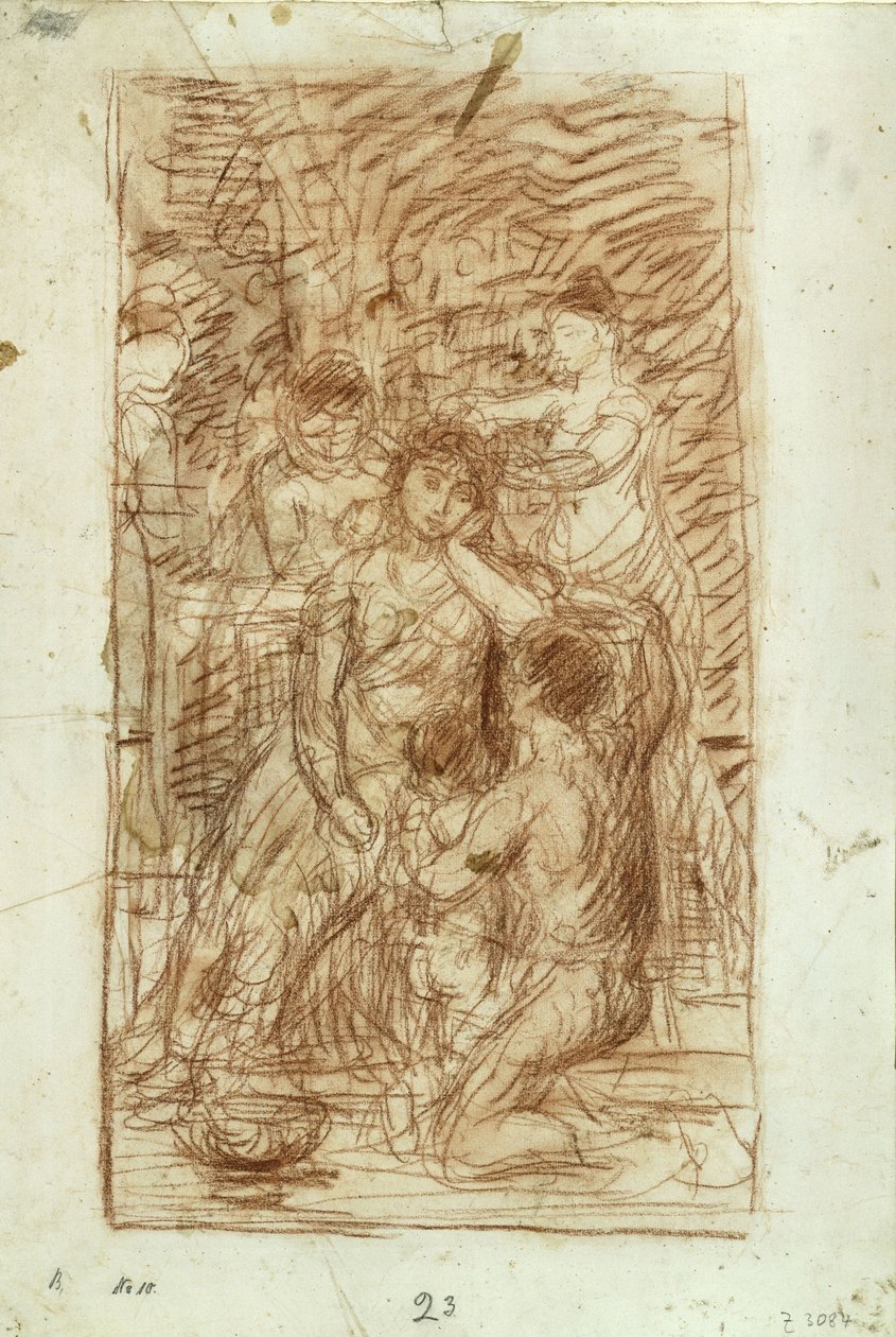 The Toilet by Hans von Marées