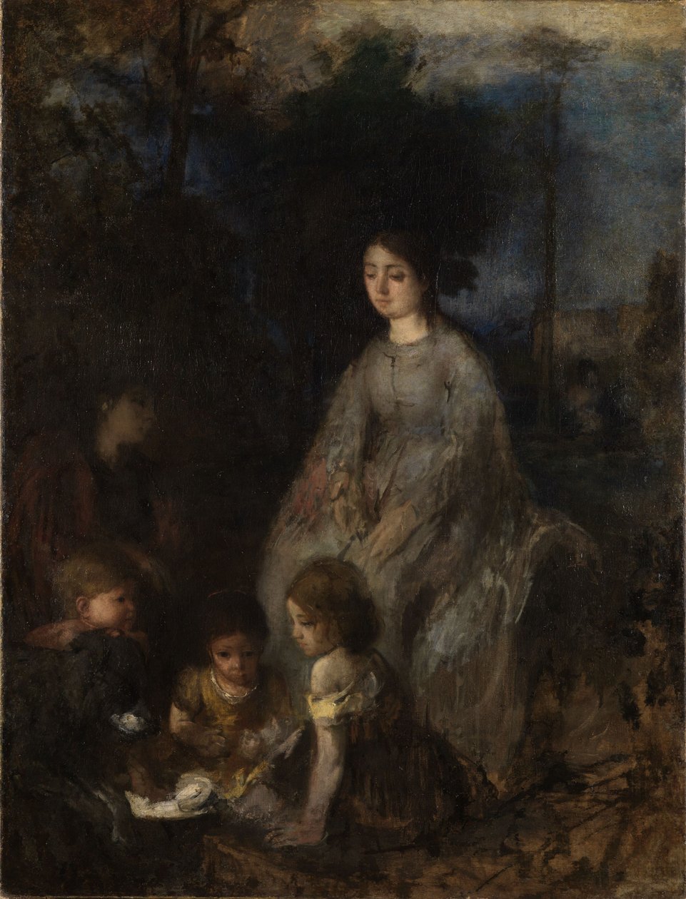 Family Portrait II by Hans von Marées