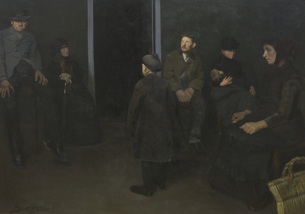 The Poor: The Waiting Room of Death by Harald Slott Møller