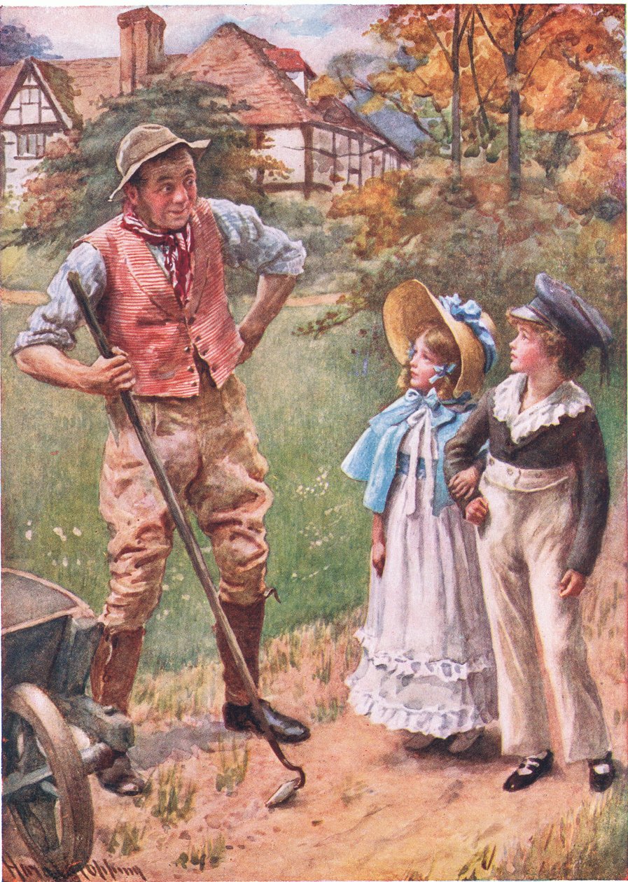 Mr and Mrs Harry Walmers and Cobbs, illustration for 