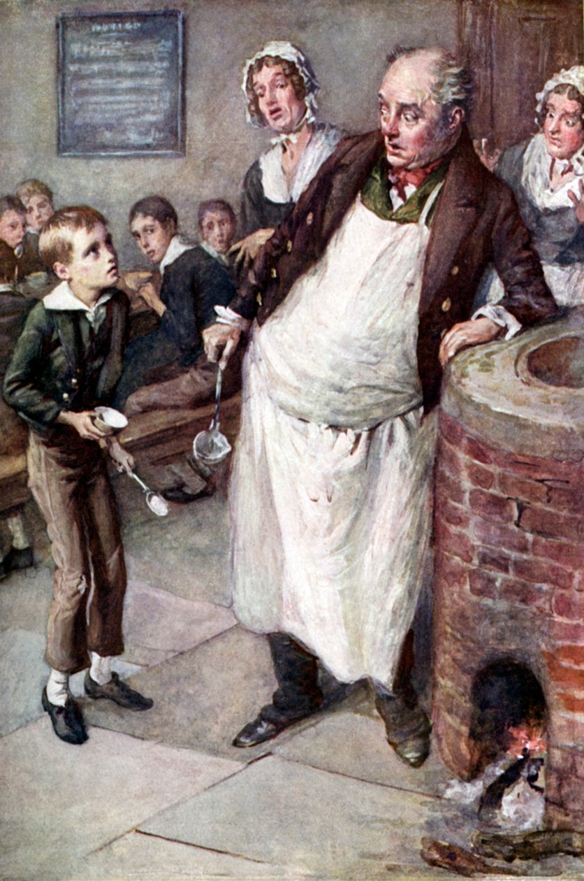 Oliver Twist by Harold Copping