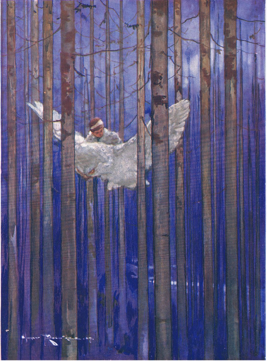 The owl and Gilbert had splendid rides in the moonlight (from The ...