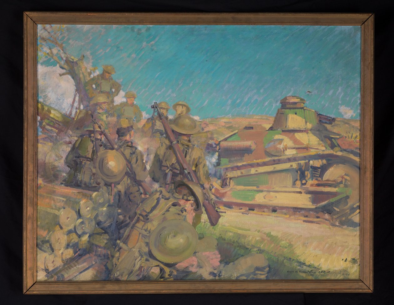 Back from the Fight, c.1918 by Harry Everett Townsend