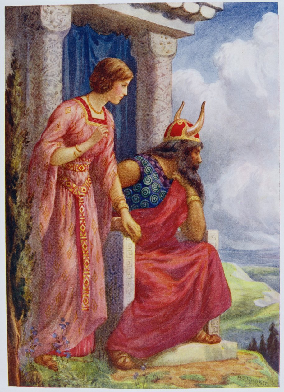 Odin and Frigga from 