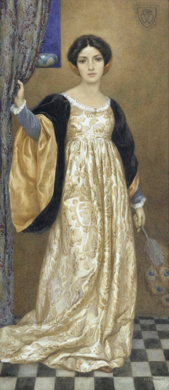 Standing Woman, c.1905 by Harry George Theaker
