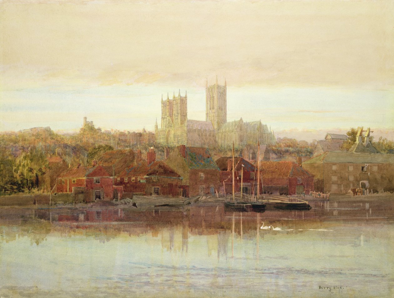 Lincoln Cathedral by Harry Hine