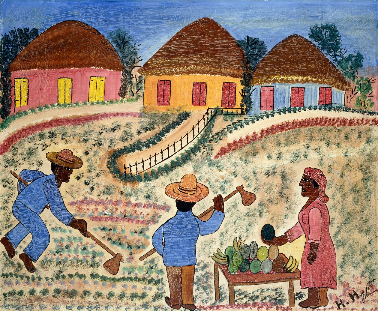 The Farmers by Hector Hyppolite