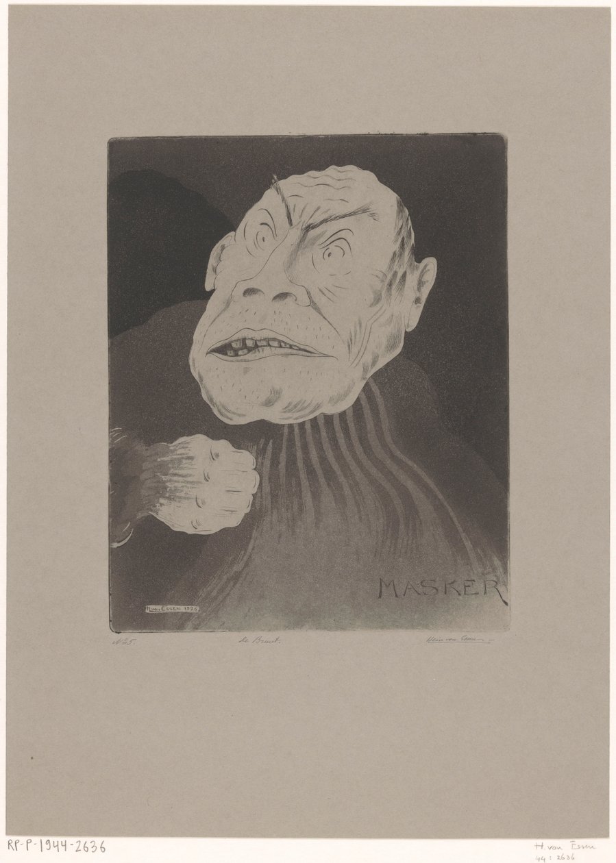 The Brute by Hein von Essen (signed by artist)