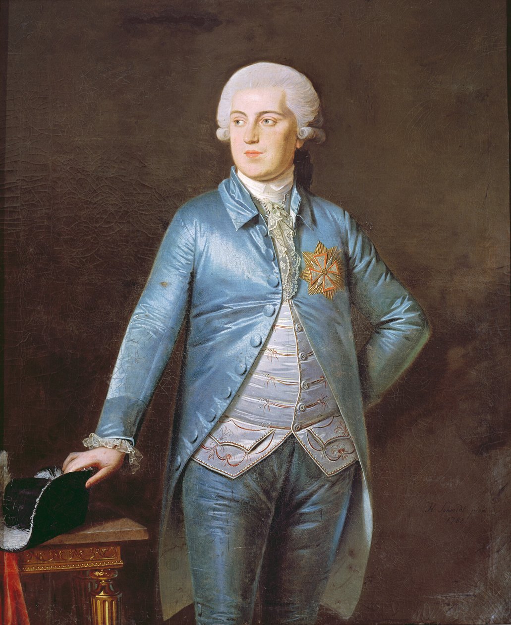 Christian VII by Heinrich Schmidt