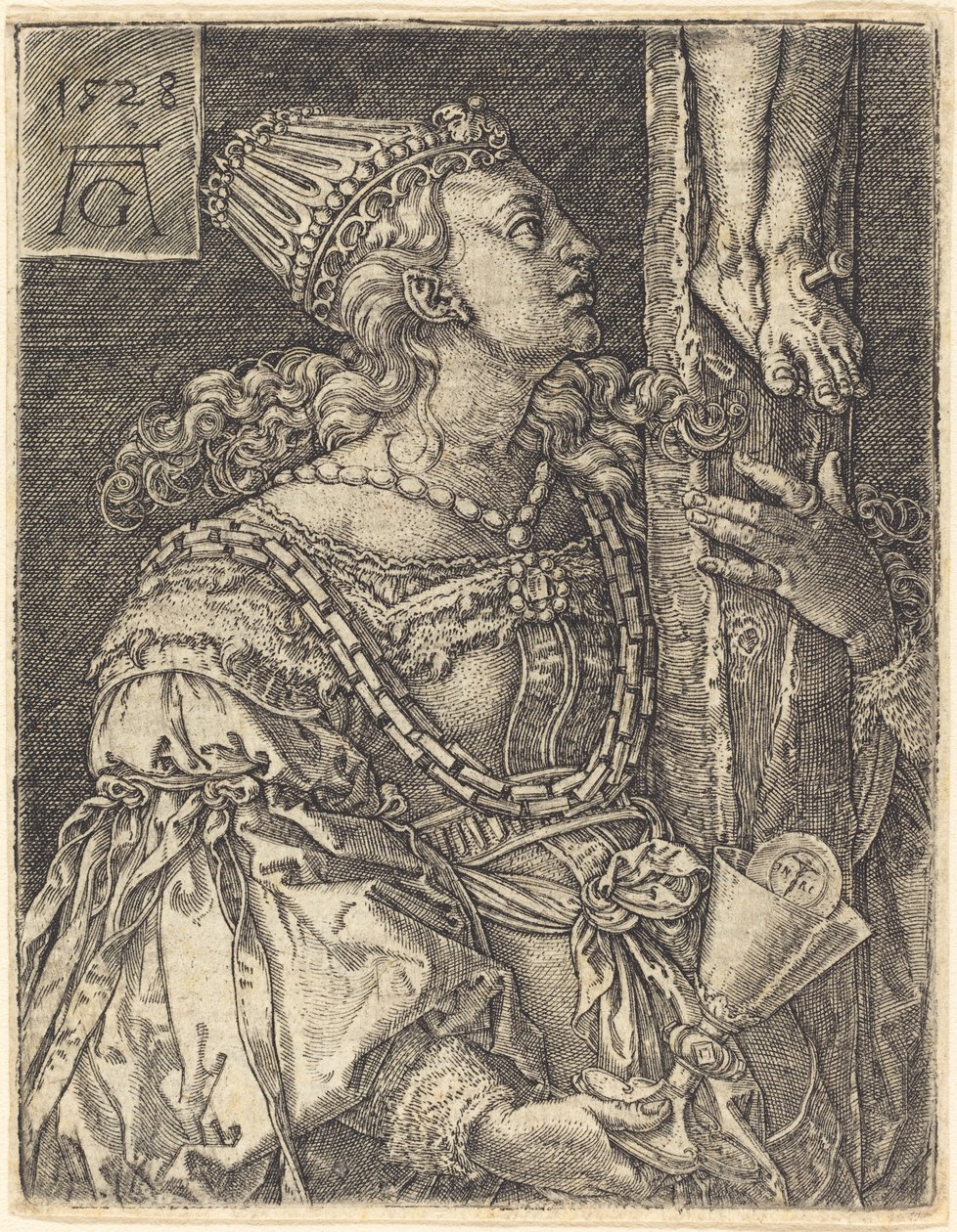 Faith by Heinrich Aldegrever