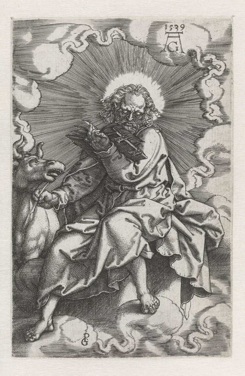 Luke by Heinrich Aldegrever