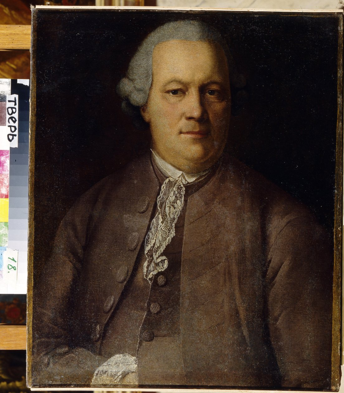 Portrait of A. von Berg by Heinrich Buchholtz