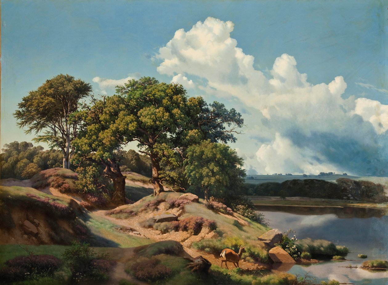 Danish Landscape by Heinrich Buntzen