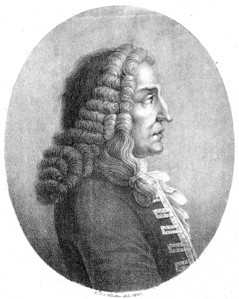Johann Joseph Fux by Heinrich Eduard Winter