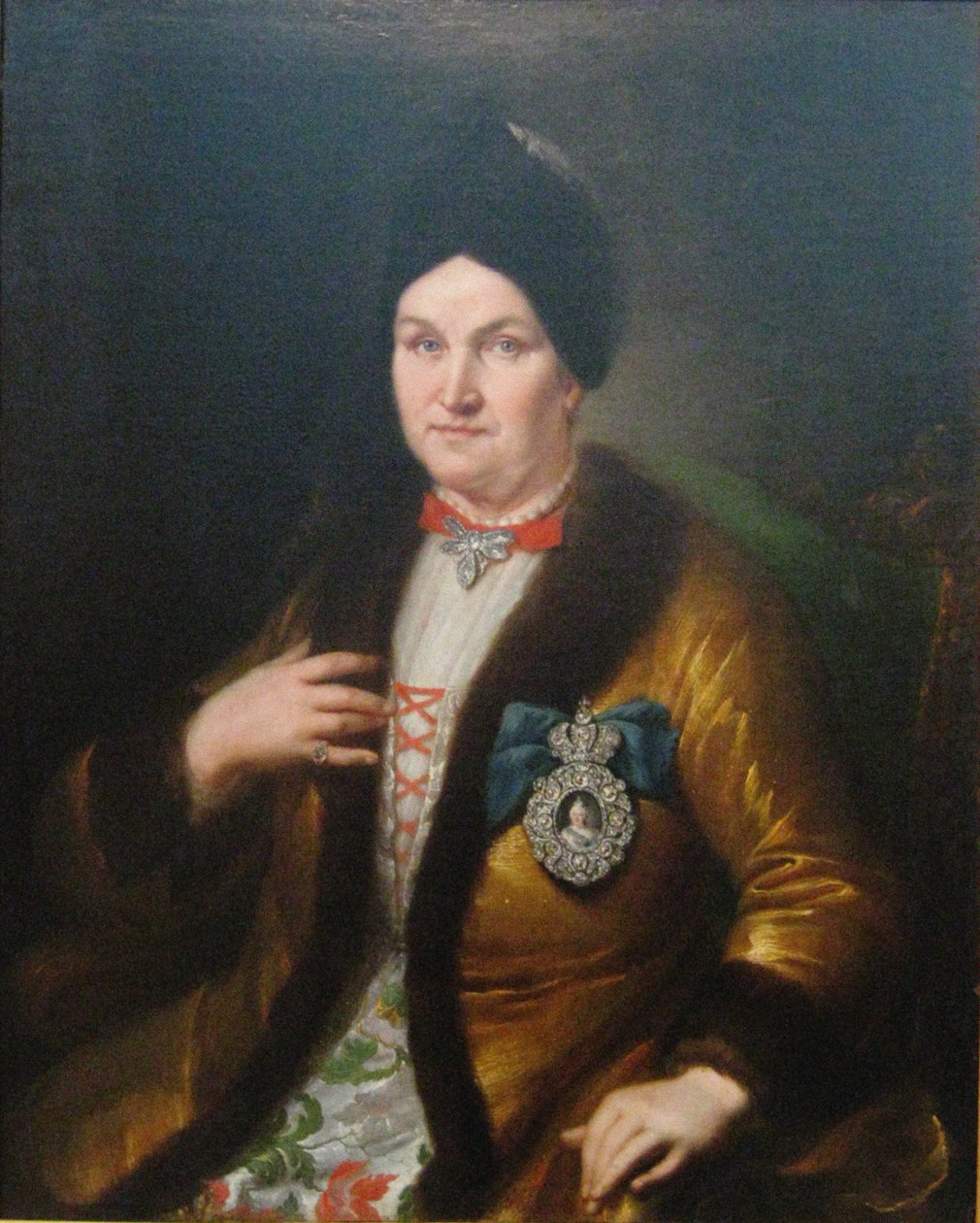 Natalia Demyanovna Razumovskaya by Heinrich Gottlieb Häuser