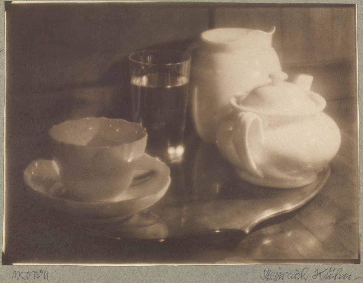 Tea Still-life, Version III by Heinrich Kuhn