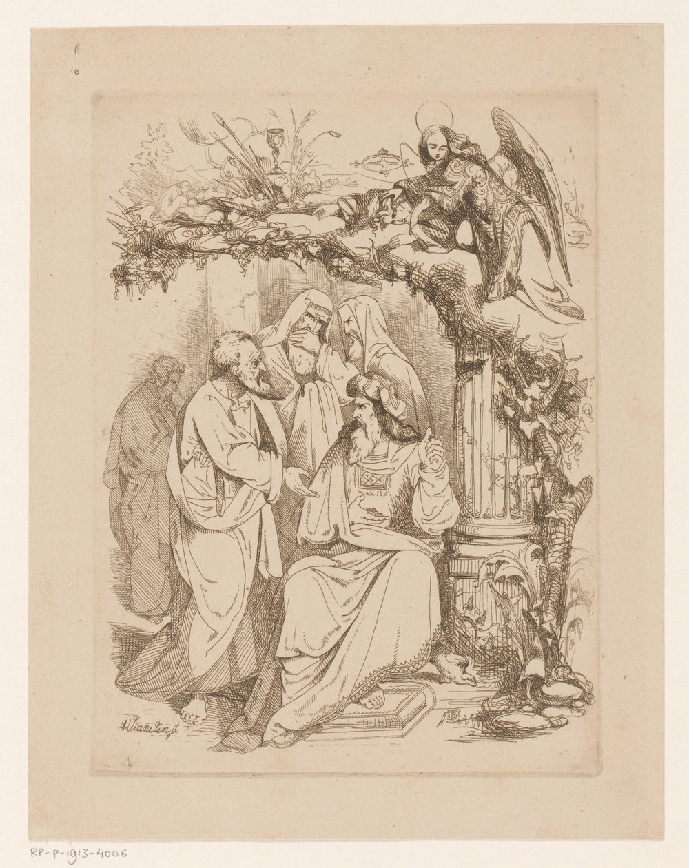 Judas Iscariot with the High Priests (Avarice) (Capital Sins and the ...