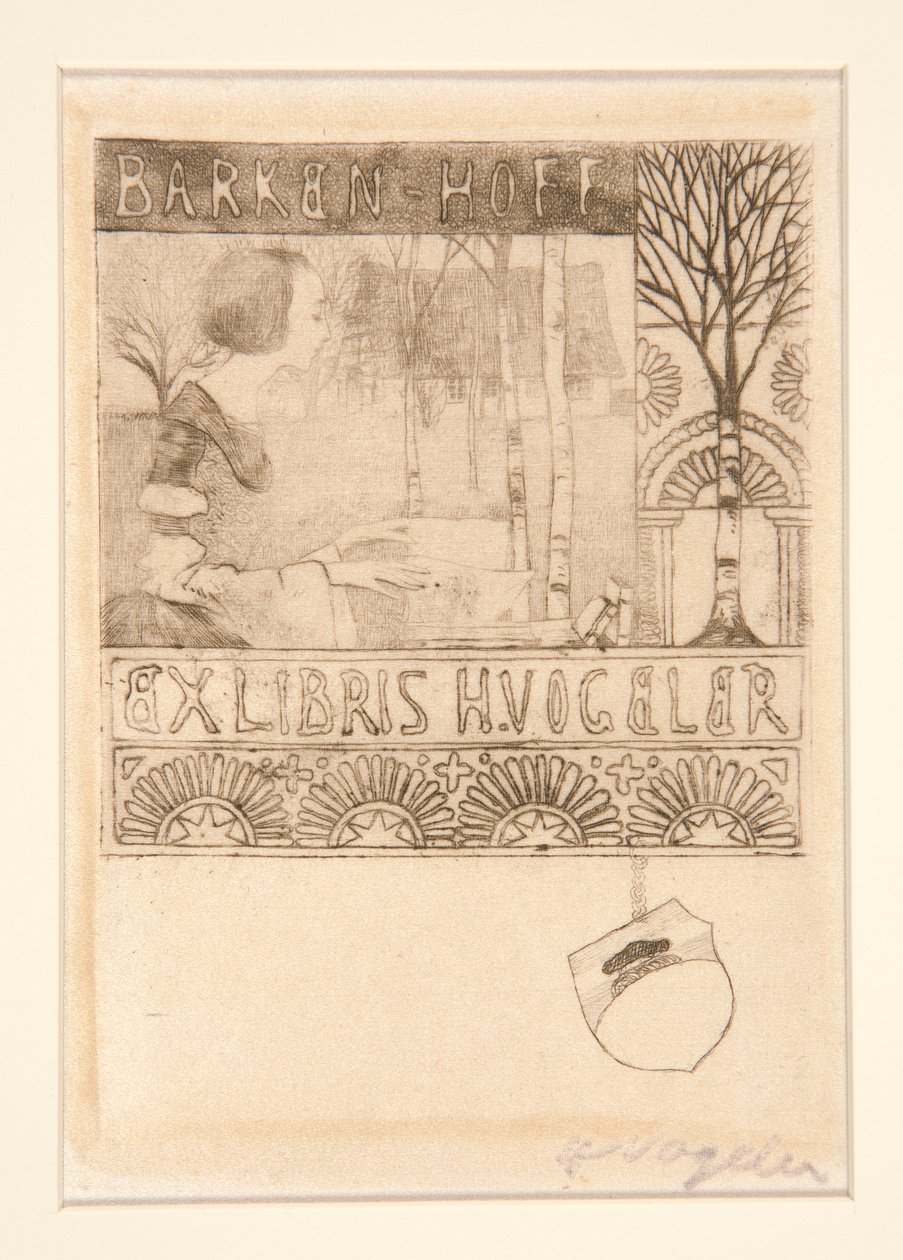 Bookplates by Heinrich Vogeler