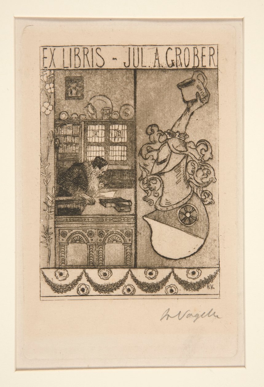 Bookplates by Heinrich Vogeler