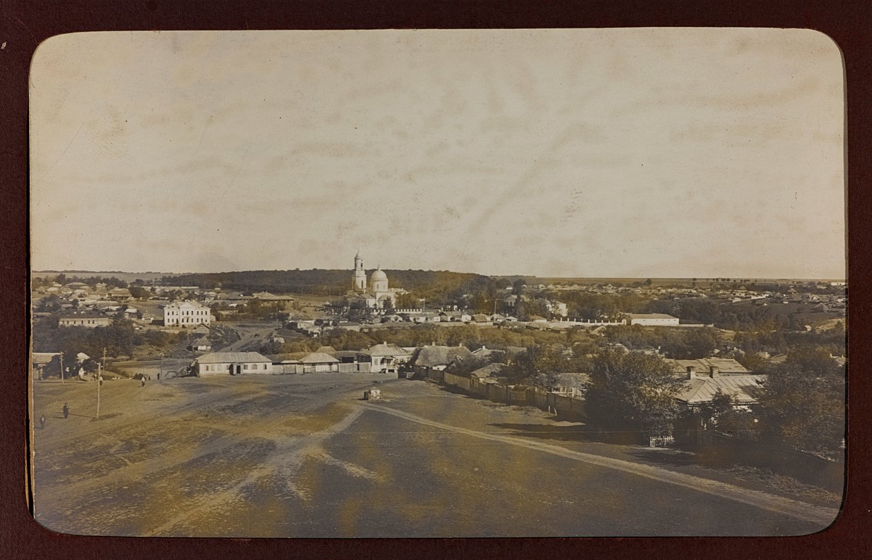 First World War: The Ukraine in the Years 1914-1916 During the Invasion of the German Army. View of Rakitnoe by Heldenfriedhof Dsessentniki (attr. to)
