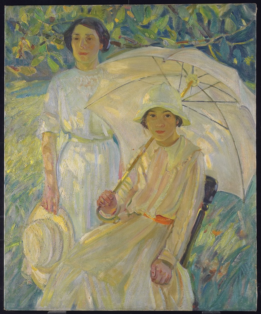 White Sunshade #2 by Helen Galloway McNicholl