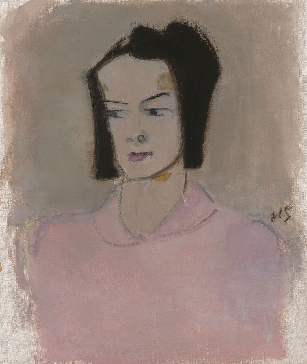 Finnish Nurse III (Ester Räihä) by Helene Schjerfbeck