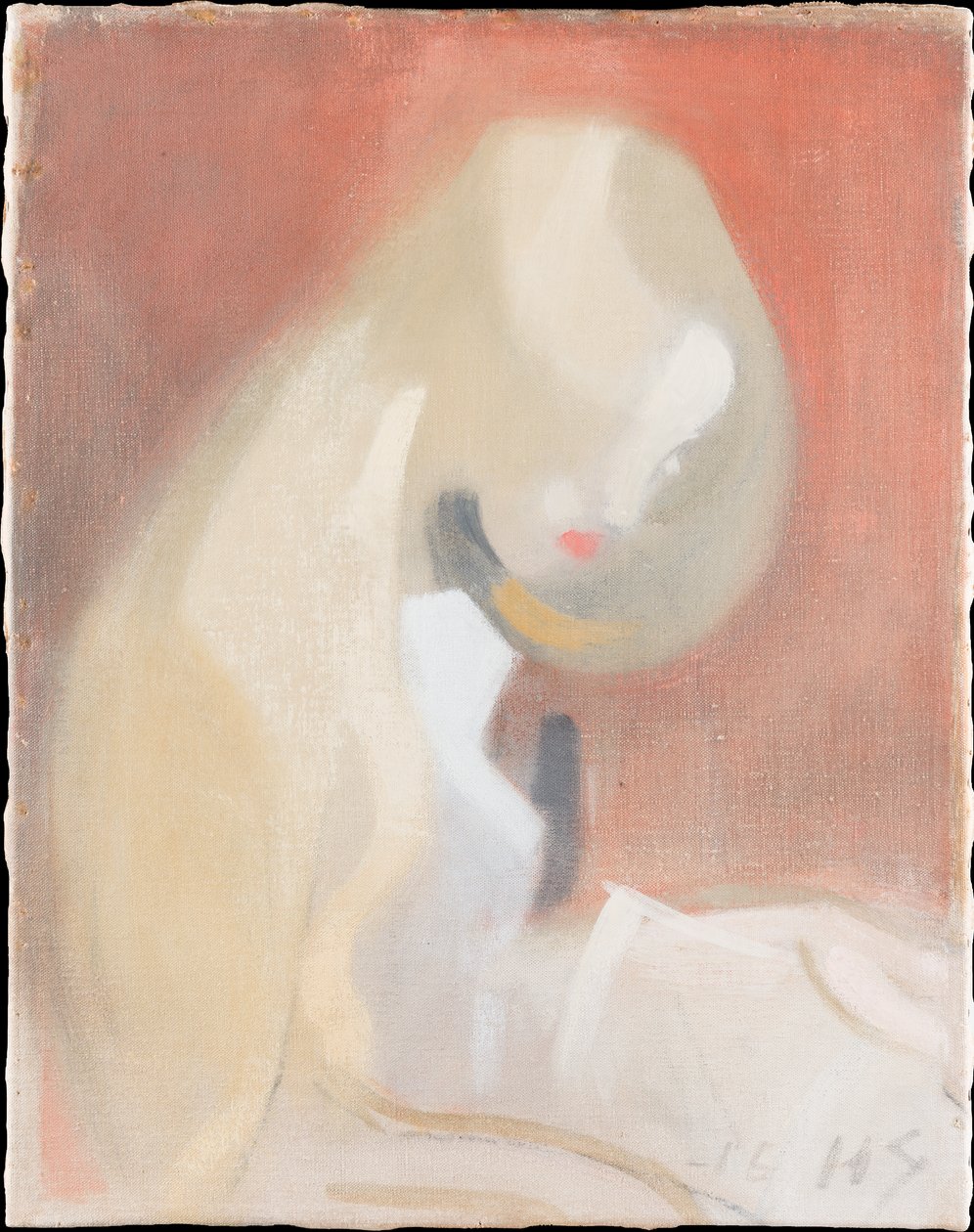 Girl with Blonde Hair by Helene Schjerfbeck