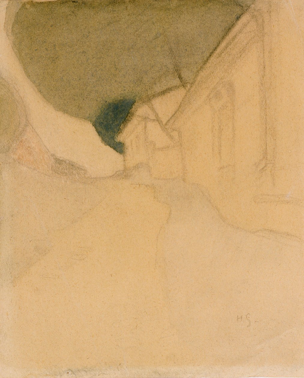 Slottsgränd, Tammisaari by Helene Schjerfbeck