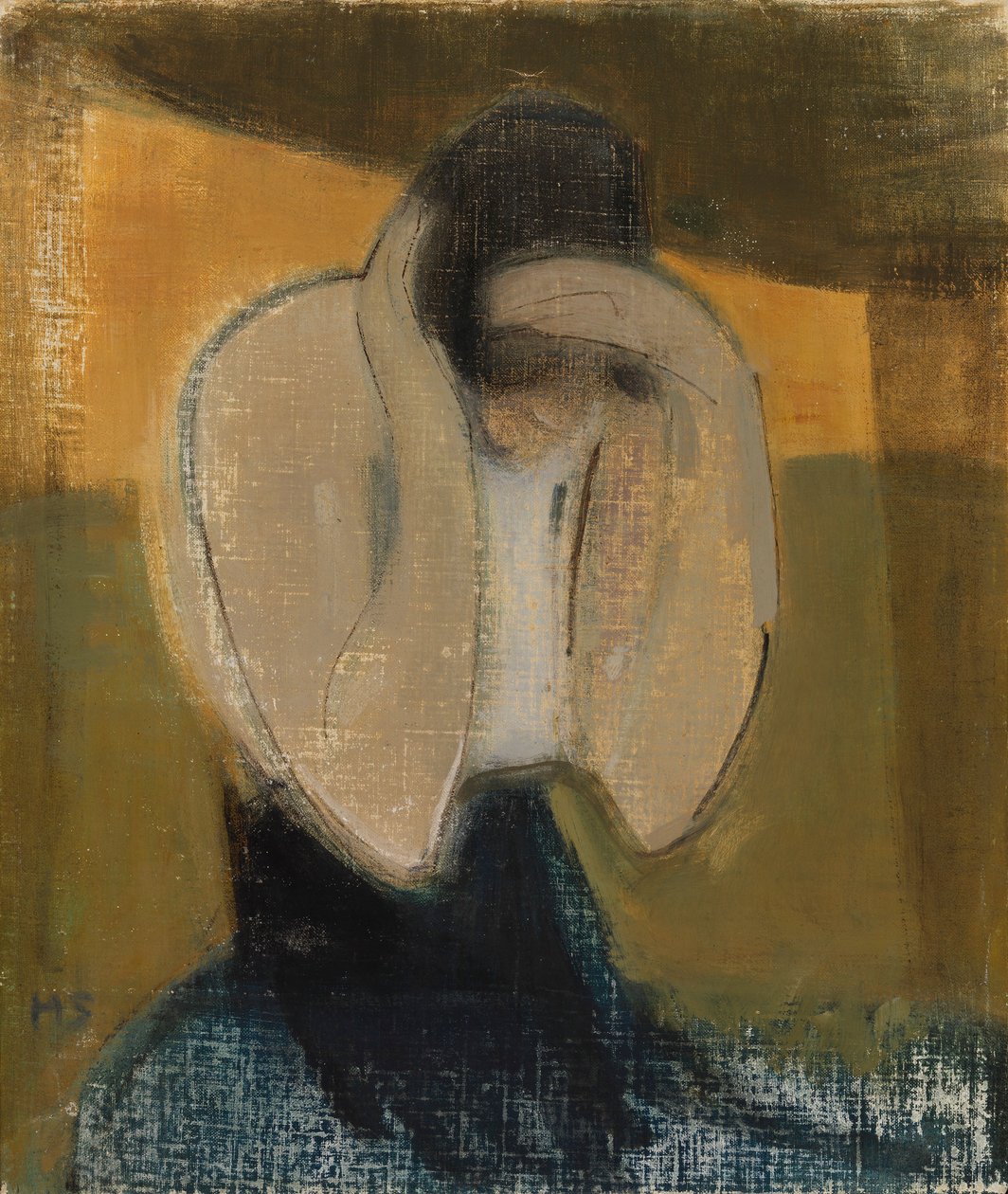 The Gypsy Woman by Helene Schjerfbeck