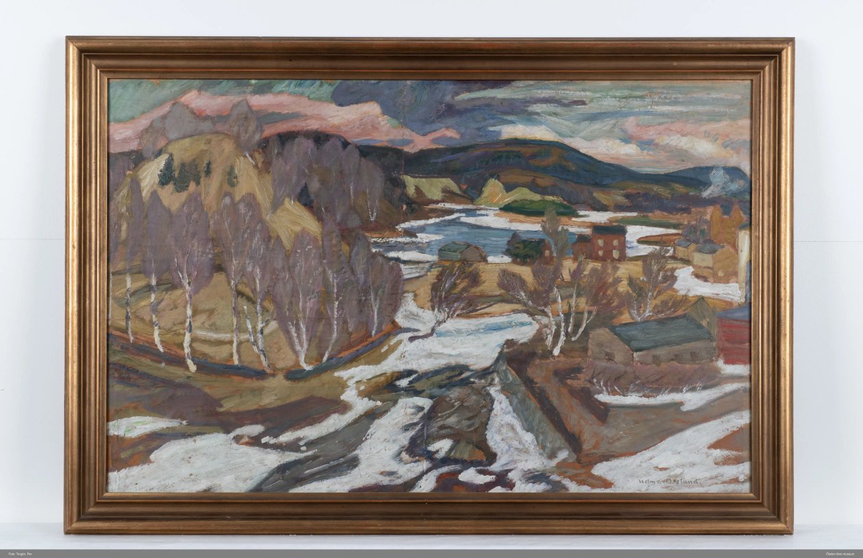 Ångermanälven by Helmer Osslund