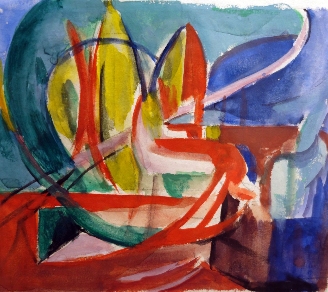 Study after the Painting Gazelle by Franz Marc by Helmuth Macke