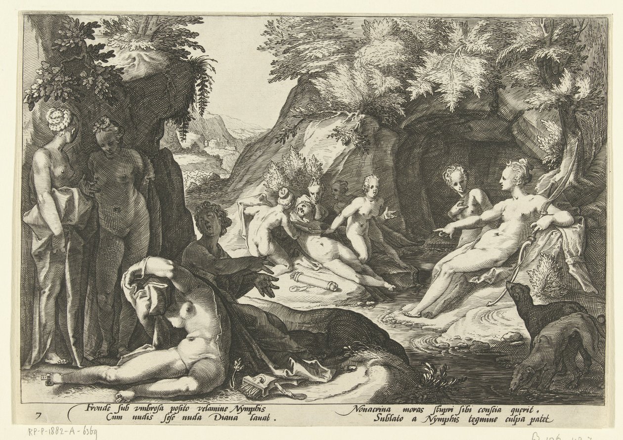 Diana Discovers the Pregnancy of Callisto (series title: Ovid
