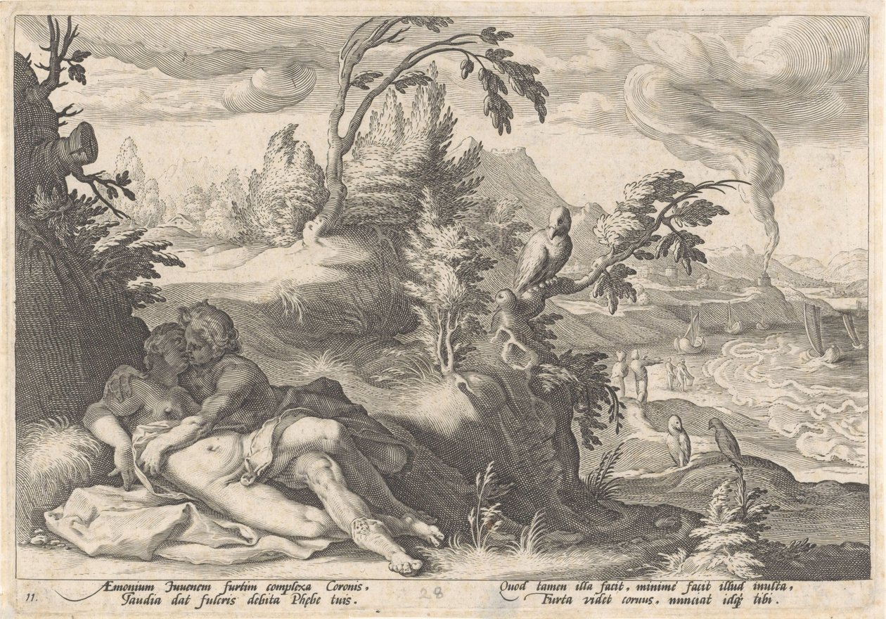 Apollo and Coronis (Metamorphoses of Ovid)