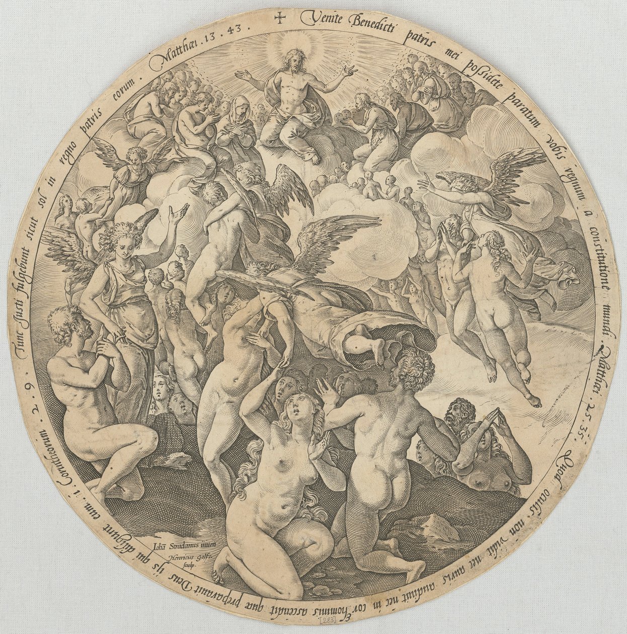 Ascent of the Righteous into Heaven, Sheet 3 from the Series 