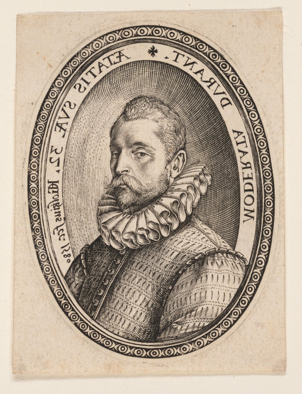 Bust of a Man Facing Left by Hendrick Goltzius