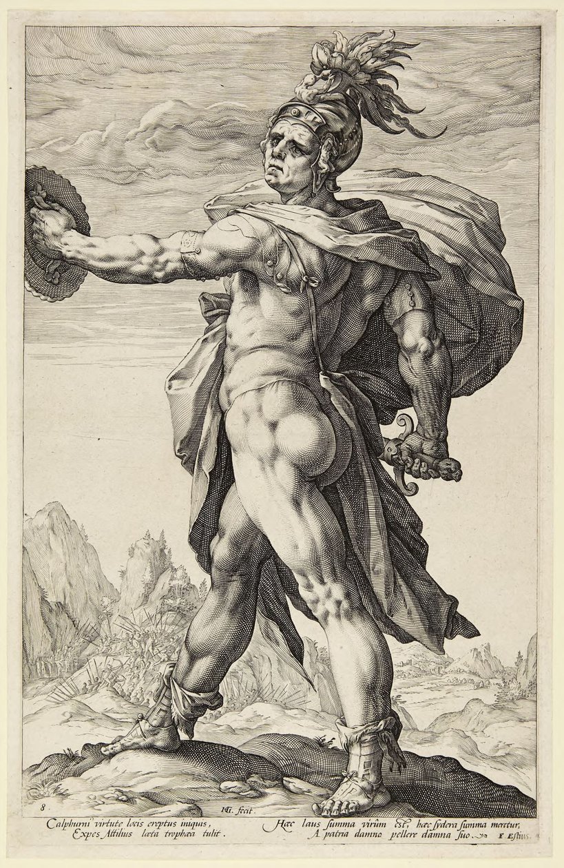 Calphurnius by Hendrick Goltzius