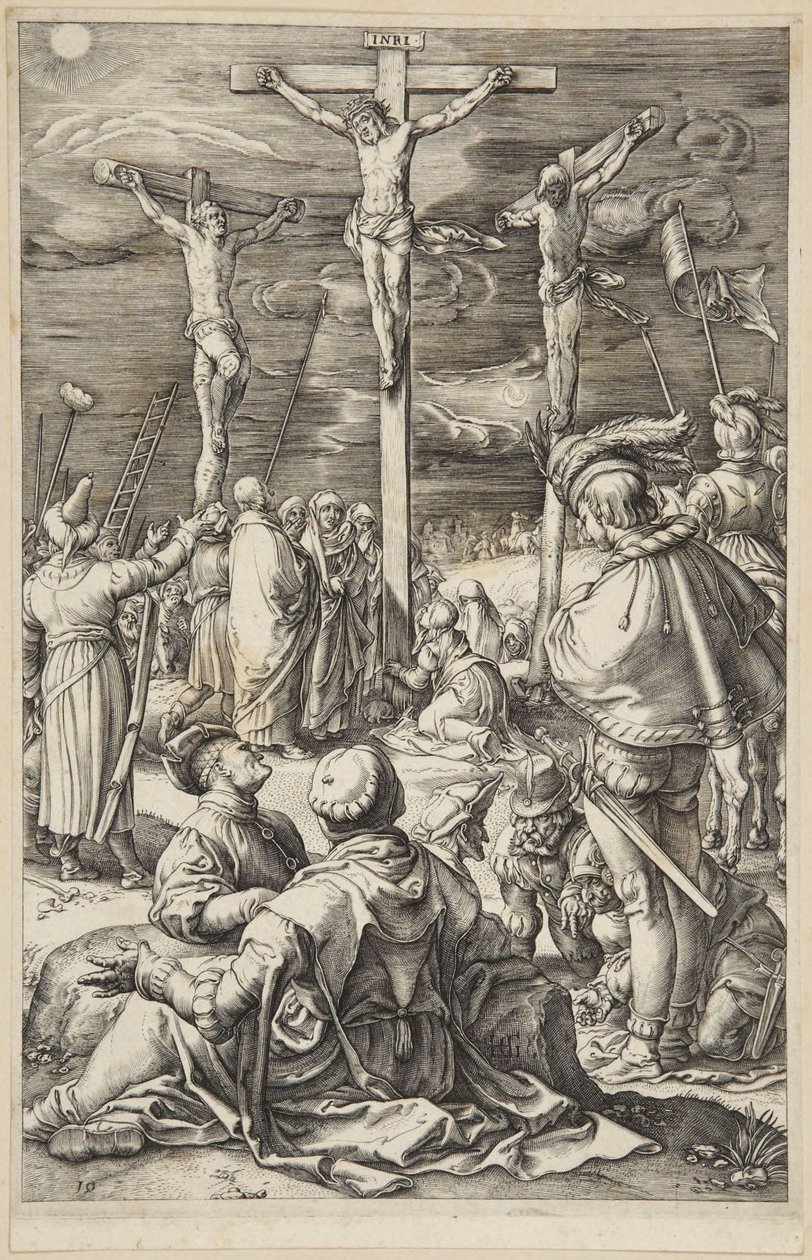 Christ on the Cross by Hendrick Goltzius