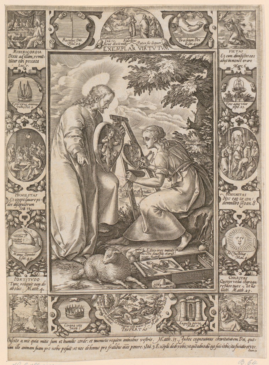 Christ as a Virtuous Example, Sheet 4 of the Series 
