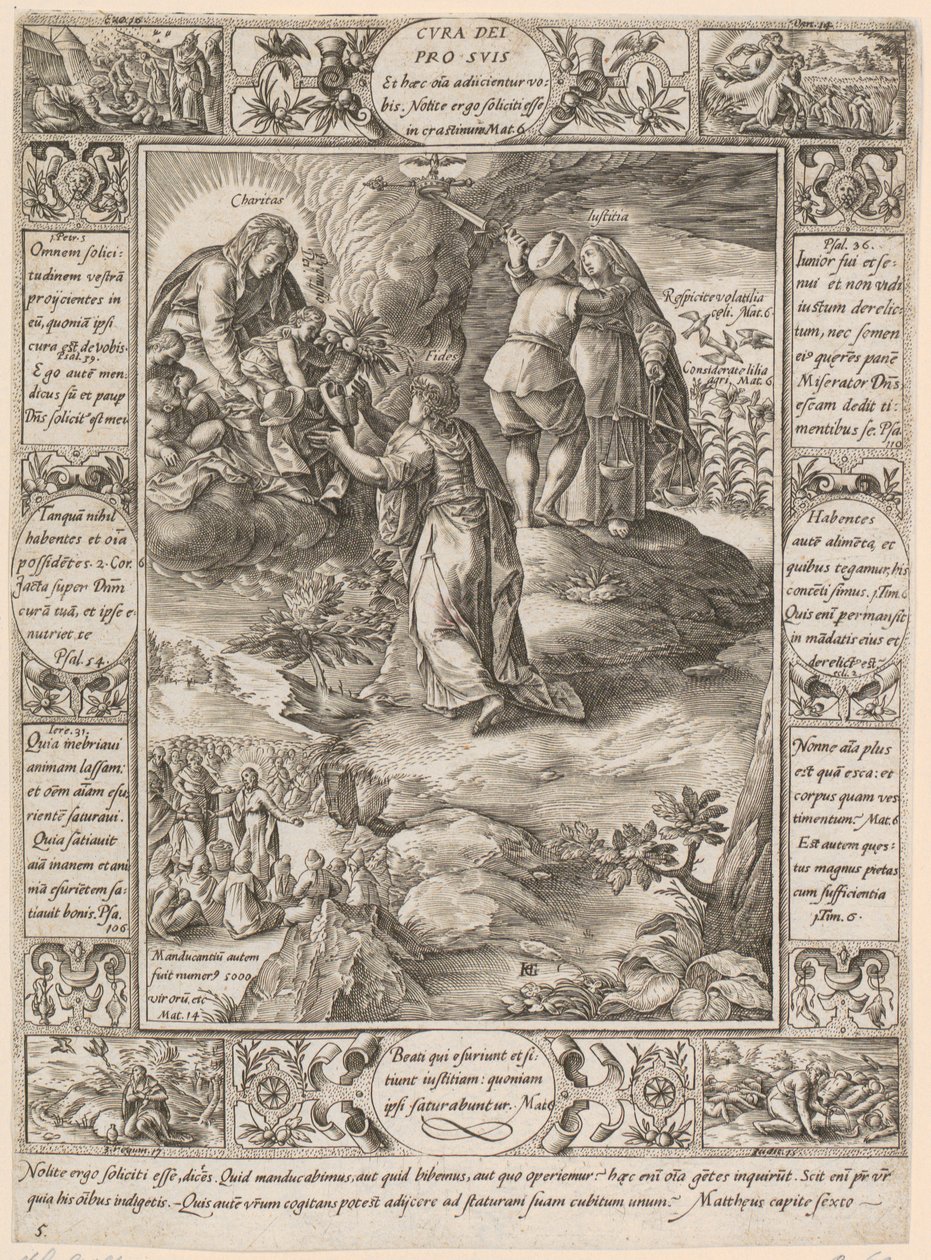 Care for His Own, Plate 5 from the Series 