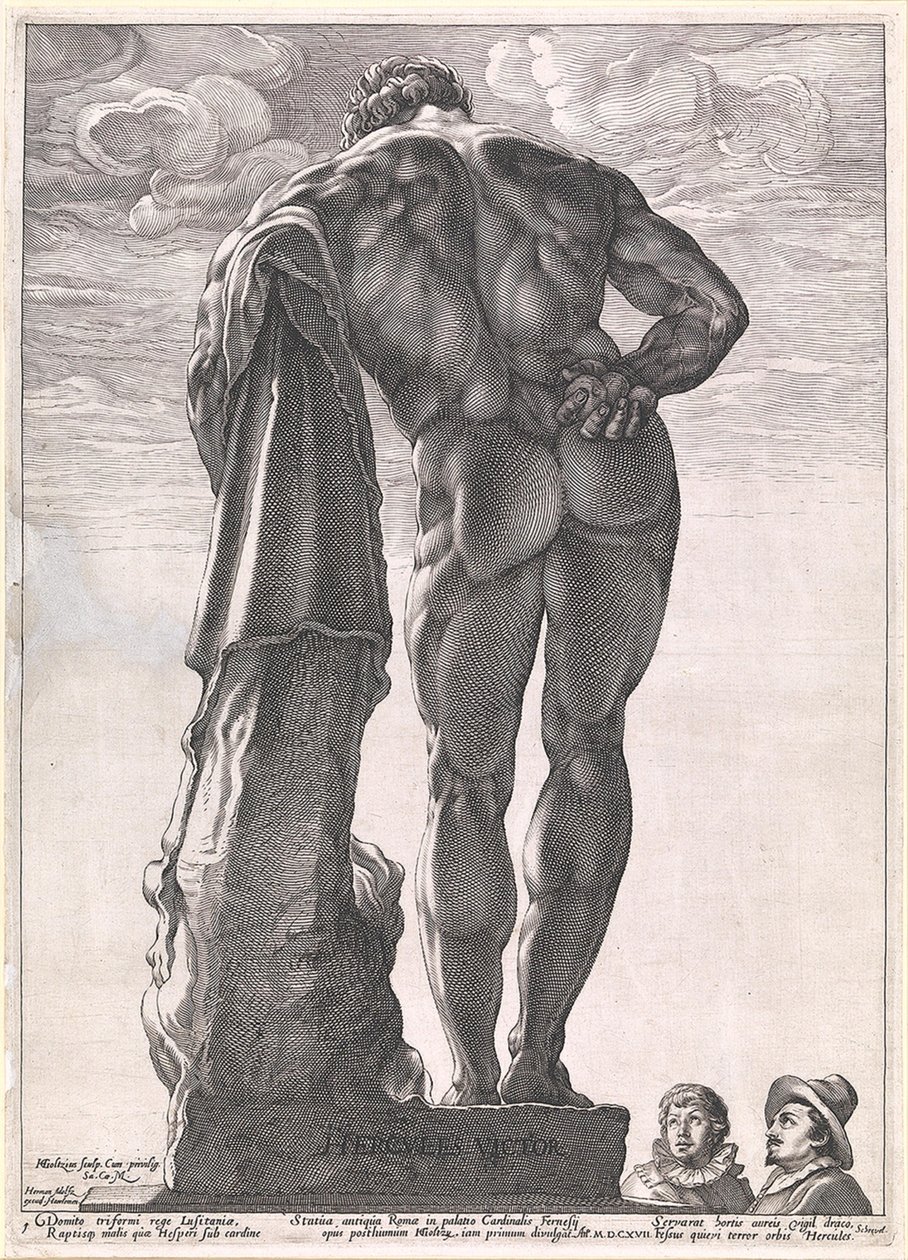 The Farnese Hercules by Hendrick Goltzius