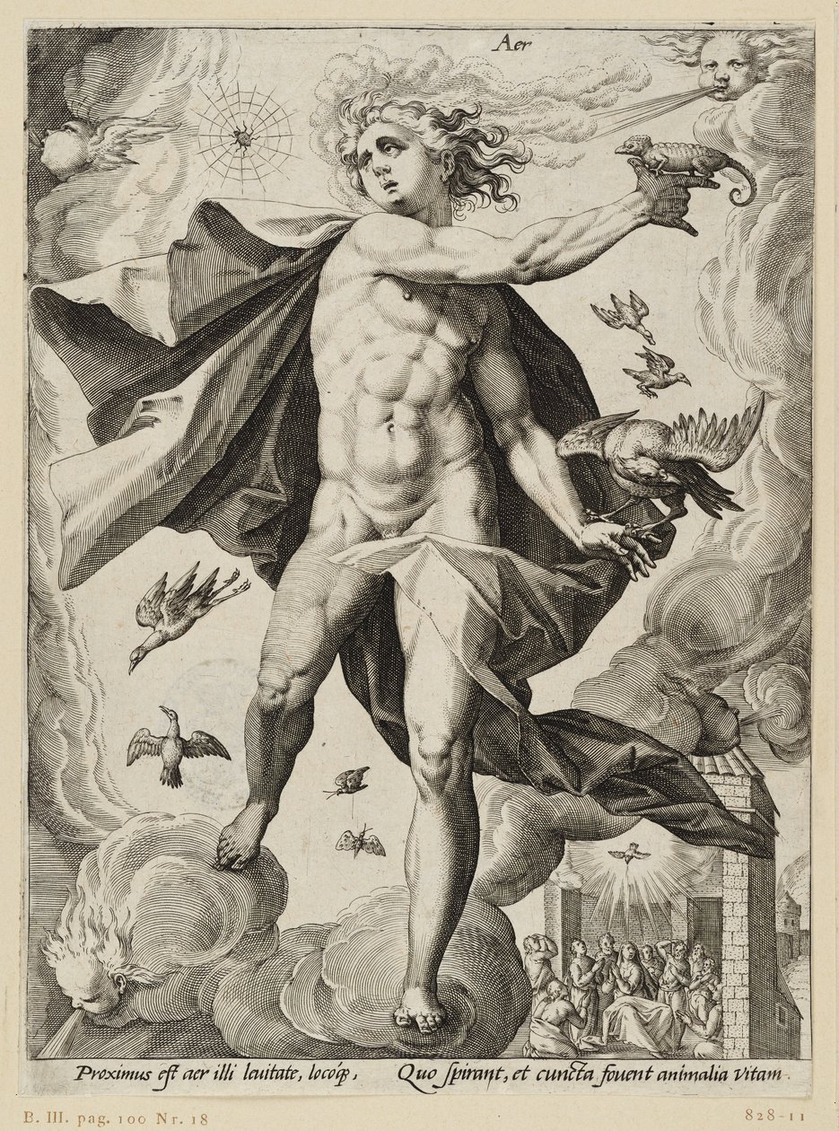 The Four Elements: Air by Hendrick Goltzius