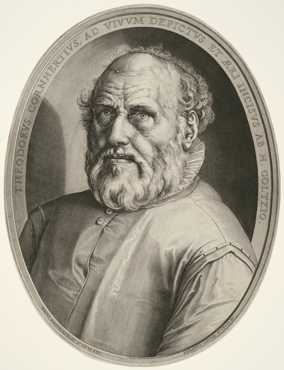 Dirck Volckertsz. Coornhert by Hendrick Goltzius