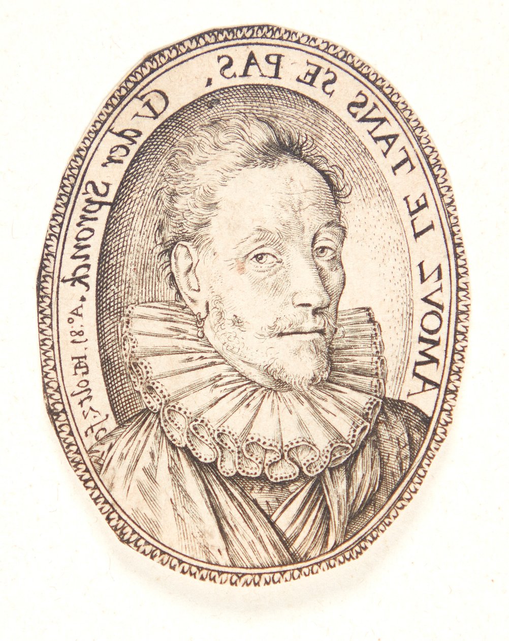 Gheraert van der Spronck by Hendrick Goltzius